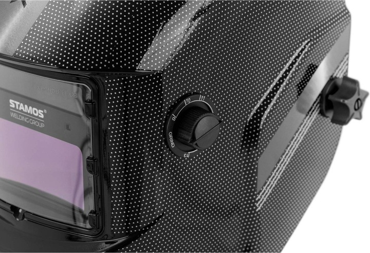 Actual product image Stamos Welding Helmet - X-metal