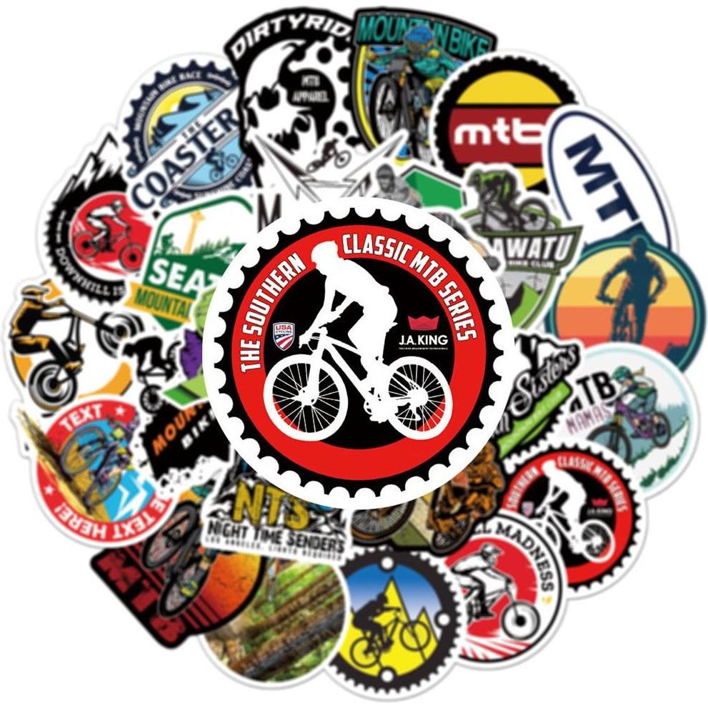 Thumbnail - JTI, Sticker, Packung mit Aufklebern - Mountainbike