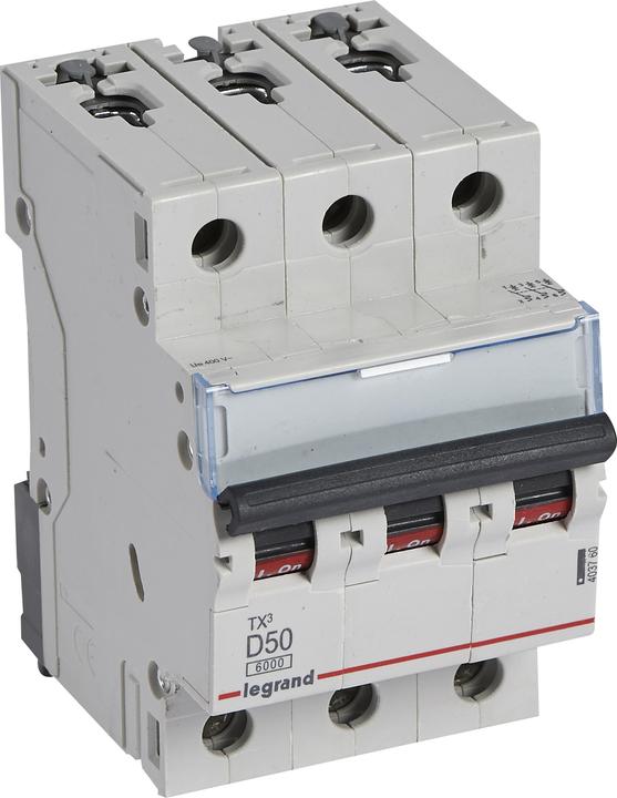 Produktbild Legrand TX3 Leitungsschutzschalter D-Charakteristik