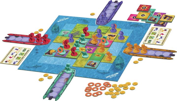 Actual product image Jumbo Stratego Lost Island, d/f/i (German, French, Italian)