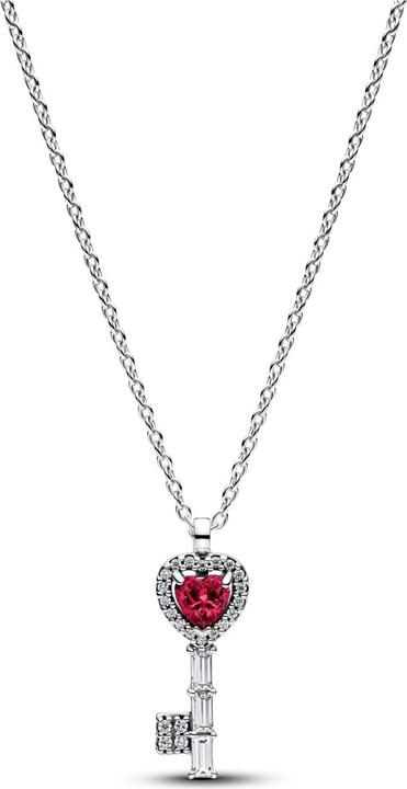 Immagine prodotto Pandora Necklace with pendant Elevated Heart Key (Argento 925, 45 cm)