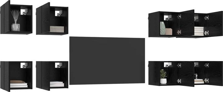 Image du produit vidaXL Wandmontiertes TV-Regal (30 x 30 x 30 cm)