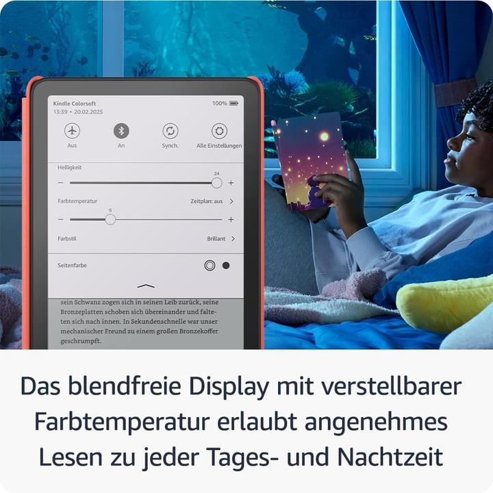 Actual product image Amazon Kindle Colorsoft Kids Fantasy River - (2025) 16GB (7", 16 GB, Fantasy River)