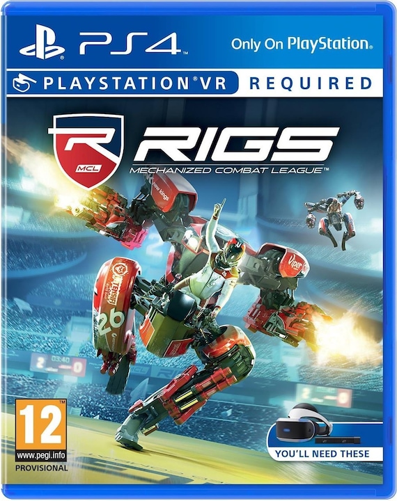 Image du produit Sony Ligue de combat mécanisé RIGS VR (PS4, Multilingue)