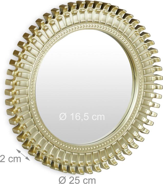 Produktbild Relaxdays 3x Spiegel