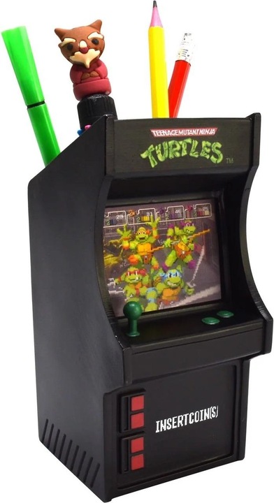 Actual product image Blue Sky Tortues Ninja Pot à crayons Arcade Machine