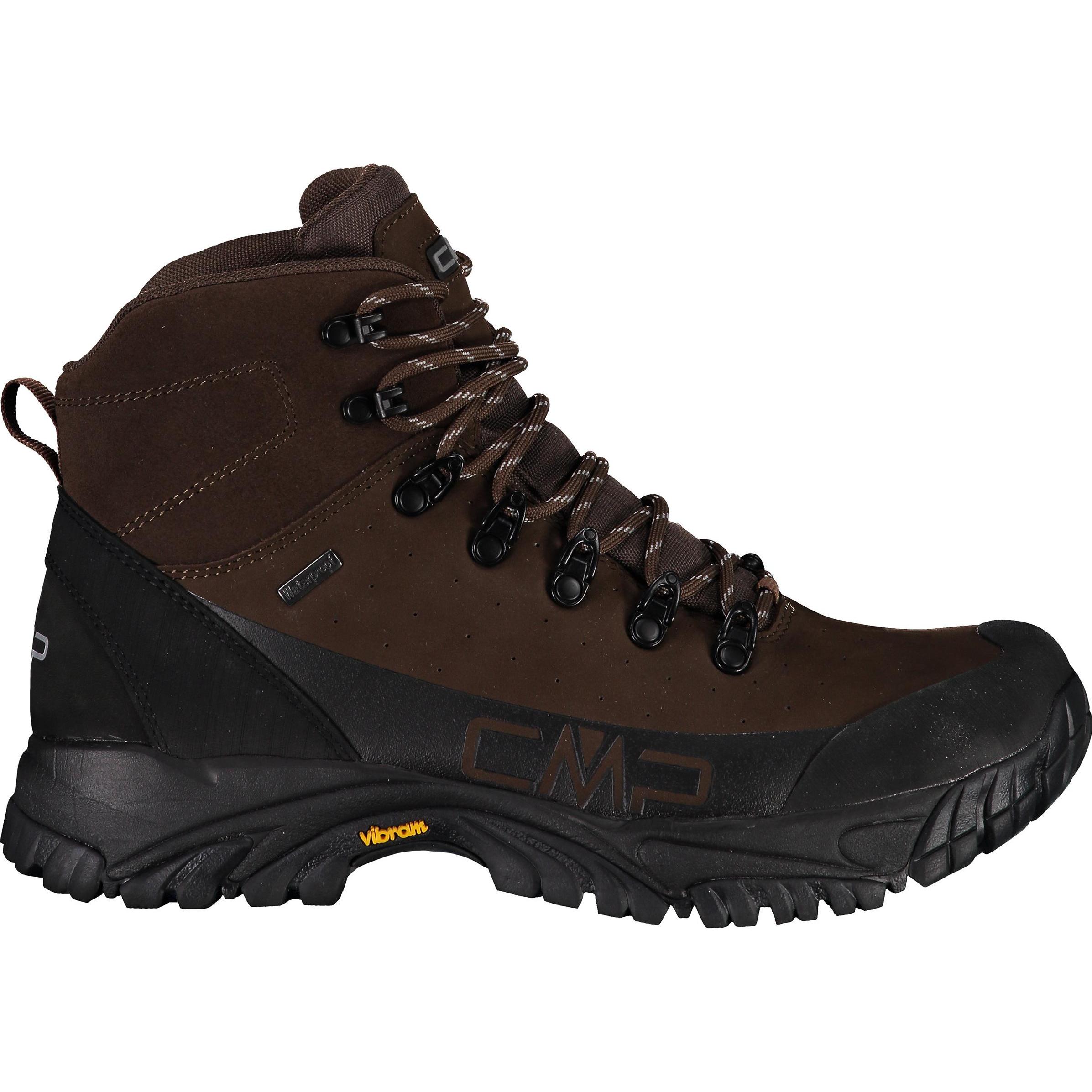 CMP Campagnolo, Herren, Wanderschuhe, Dhenieb WP (45), Braun, Schwarz