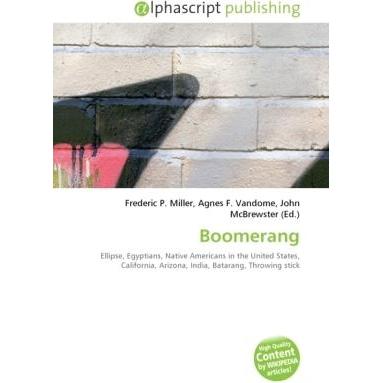 Thumbnail - Boomerang, Ratgeber von Agnes F. Vandome, Frederic P. Miller, John McBrewster