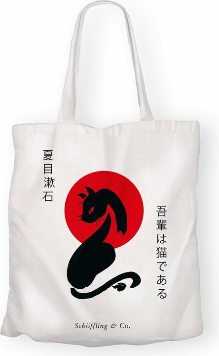Immagine prodotto Katzen-Baumwolltasche: Japan/Soseki