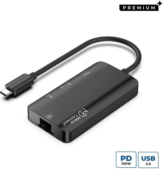 Image du produit MicroConnect Mini station d'accueil USB-C (USB-C, 1 portion)