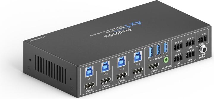 Actual product image Purelink Switcher PT-SW-HD41USB HDMI