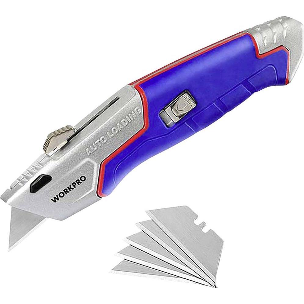 Workpro, Cutter, WP213012 selbstladendes, einziehbares universalmesser 1 St. (Cutter)