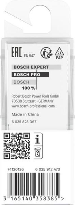 Produktbild Bosch Professional Zubehör Nutfräser, 8 mm, D1 4 mm, L 8 mm, G 51 mm