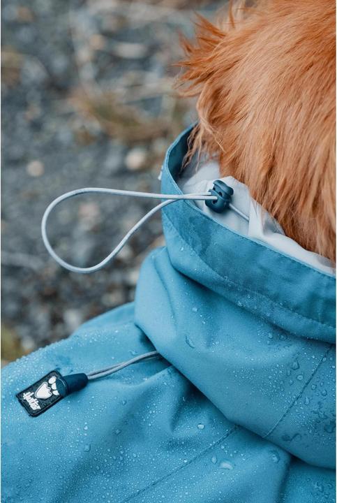 Actual product image Hurtta Monsoon raincoat dark grey (90, L, XL, Dog raincoat)
