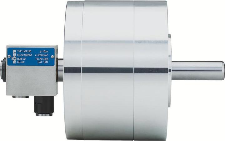 Actual product image Röhm Luft-Vollspannzylinderr LVS 105, mit Sicherheitseinrichtung und Hubkontrolle