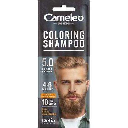 Thumbnail - Cameleo, Shampoo, Men Färbeshampoo - Hellbraun 15ml