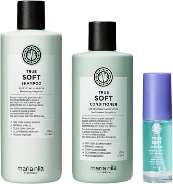 Image du produit Maria Nila Beauty Bag True Soft (Kit de soins capillaires)