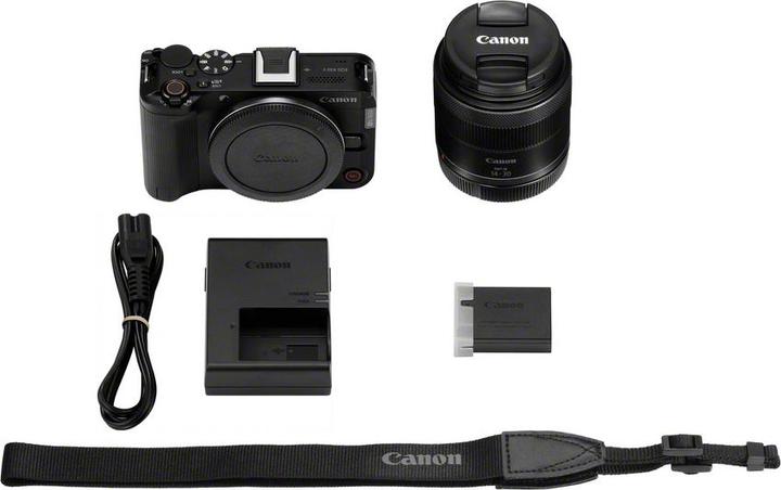Produktbild Canon EOS R50 V + RF-S 14-30mm F4-6.3 IS STM PZ Kit (14 - 30 mm, 25.50 Mpx, APS-C / DX)