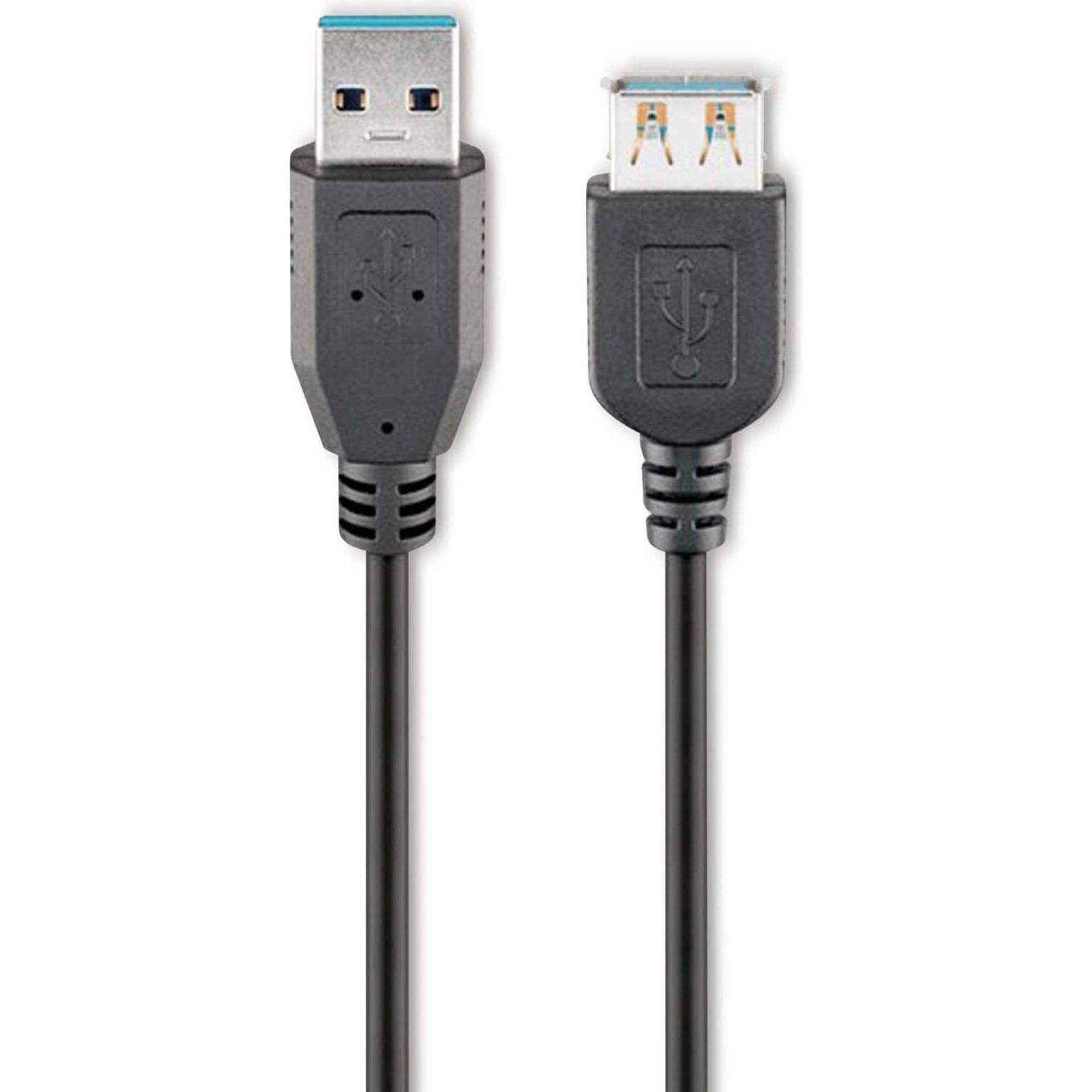 Goobay USB3.0 Kabel (5 m, USB 3.0), USB Kabel