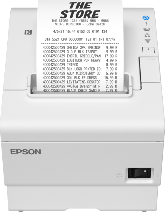Epson Power Supply Cover, White (No