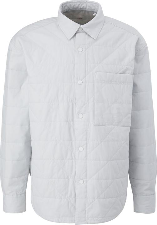 Produktbild s.Oliver Hemd Relaxed: Overshirt mit Steppung (L)