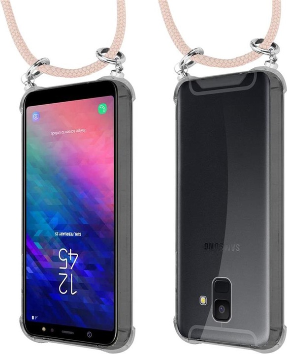 Produktbild Cadorabo TPU Handy Kette SILBER Cover