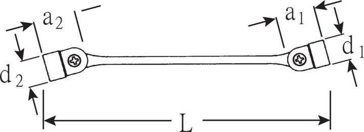 Produktbild Stahlwille Sechskant-Steckschlüsseleinsatz (6 mm, 6.3 mm, 6.5 mm, 7 mm)