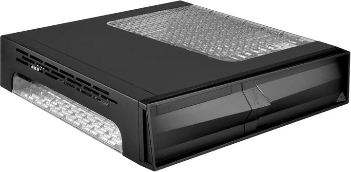 Produktbild Silverstone SST-RVZ02B-W - Raven Mini-ITX schmales Gaming Computer Gehäuse mit Fenster, schwarz (Mini-ITX)