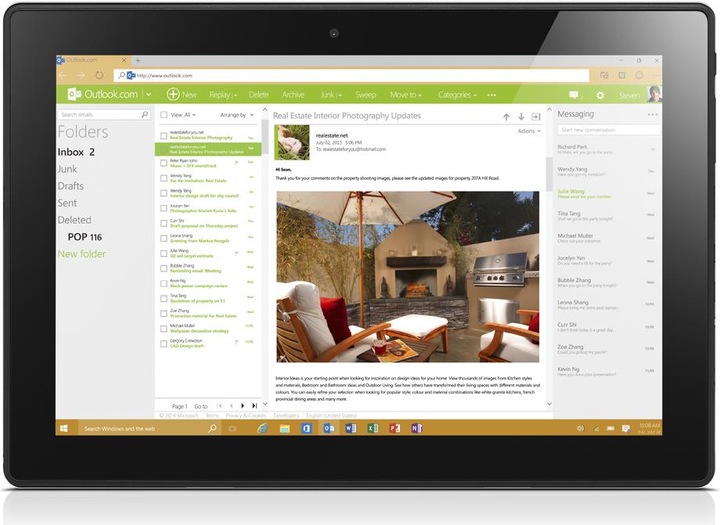 Produktbild Lenovo Miix 310 (10.10", Intel Atom x5-Z8350, 4 GB, 64 GB, CH)