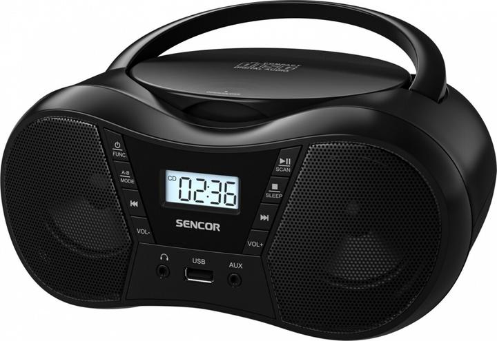 Immagine prodotto Sencor Lettore CD-Radio SPT 2300 BK CD/MP3/USB/BT Radio FM (FM, Bluetooth)