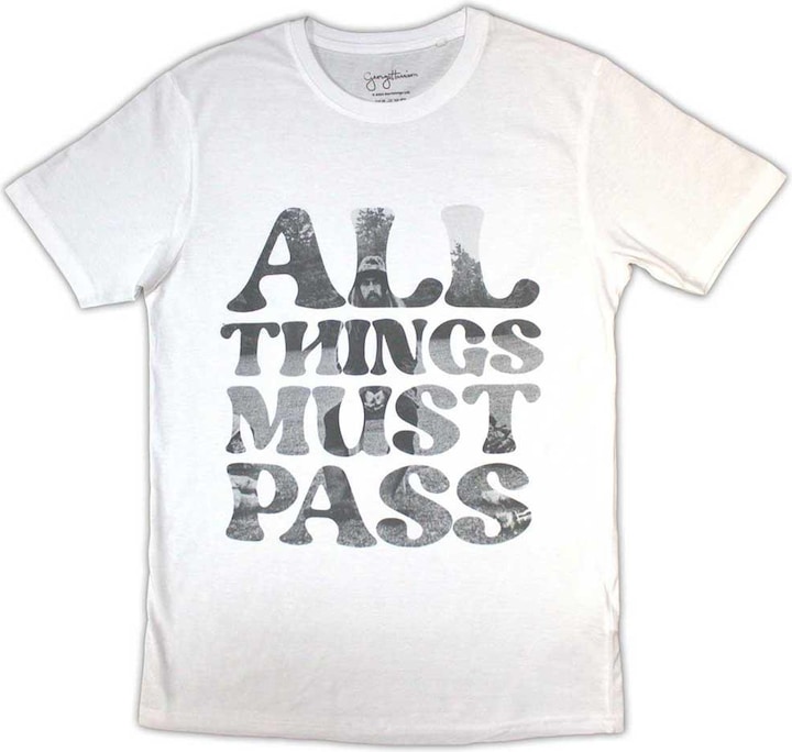 George Harrison All Things Must Pass Text Infill