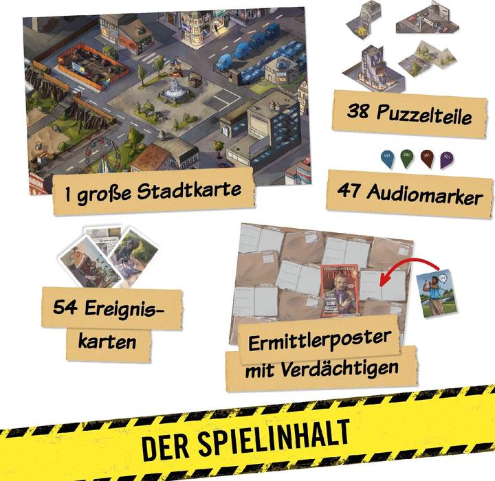 Immagine prodotto Hidden Games HID00017 - Gioco da tavolo sul crimine: Chi ha ucciso il signor Reed? (EN) (Tedesco, 2 - 6 Giocatori)