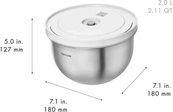 Produktbild Zwilling 6tlg. Fresh & Save Bowls Vakuumschüssel Set (7.85 l)
