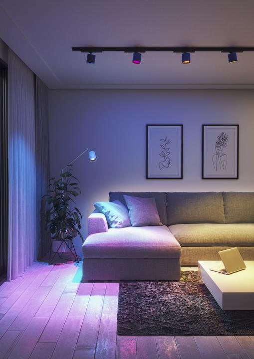 Produktbild Nanoleaf Essentials Smart GU10 WiFi LED-Lampe, 3-Pack (GU10, 400 lm, 3 x, G)