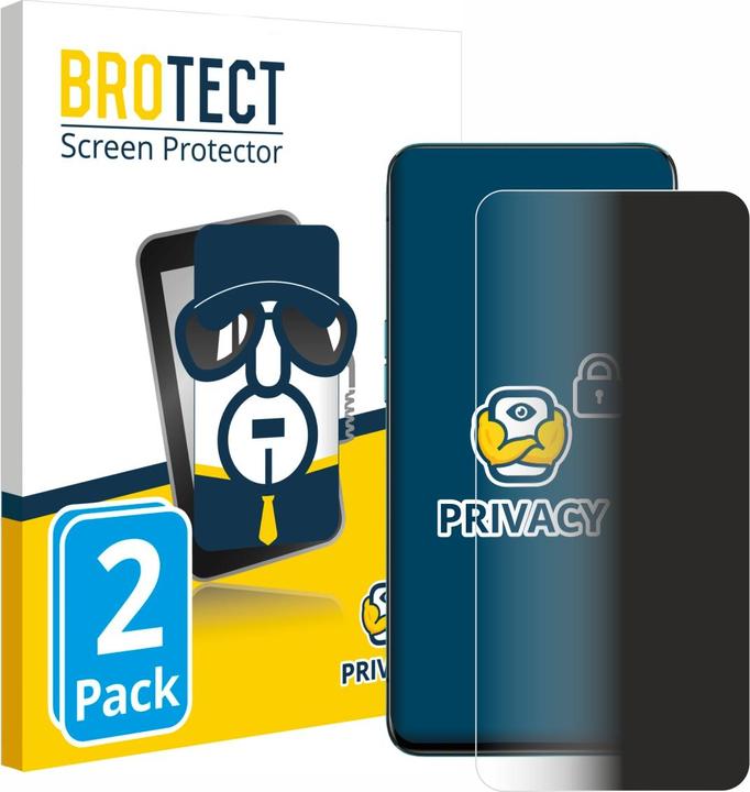 Actual product image BROTECT Privacy Protector (2 Piece, Oppo Reno 10x Zoom)