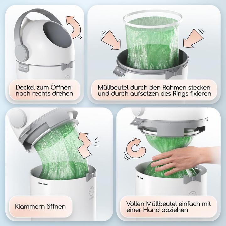 Produktbild Levias Windeleimer