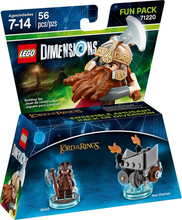Produktbild LEGO Dimensions Gimli Fun Pack (LEGO DC, LEGO Dimensions)