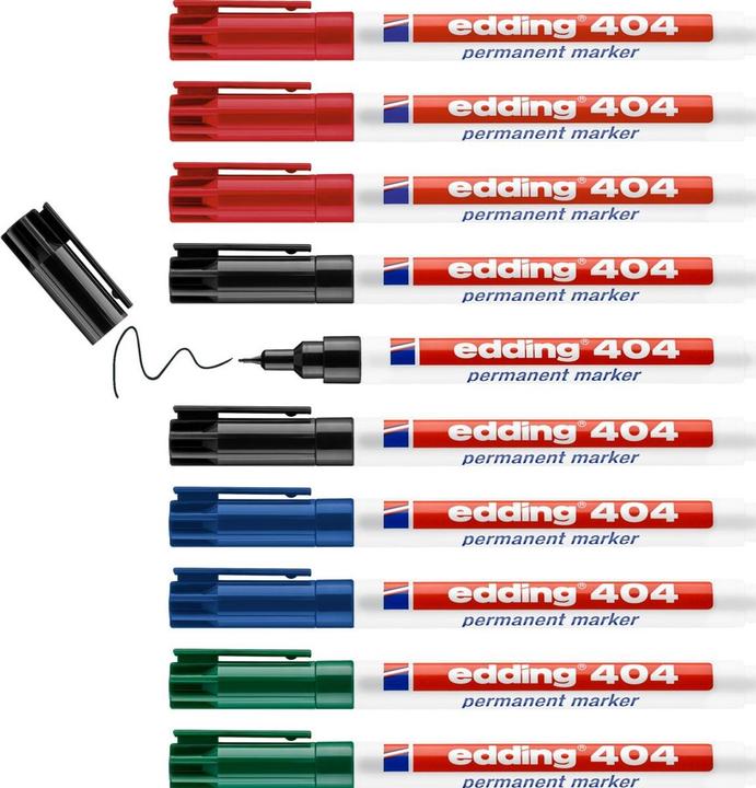 Actual product image Edding Permanent Marker (10 x)
