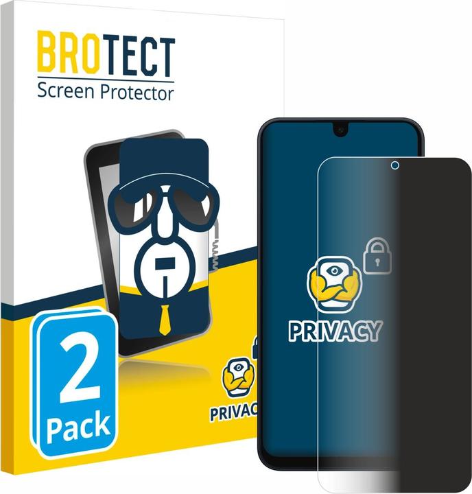 Actual product image BROTECT Privacy Protector (2 Piece, Samsung Galaxy A16 5G)