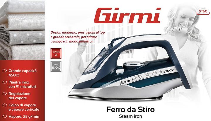 Actual product image Girmi ST60 (220 W, 70 g/min)