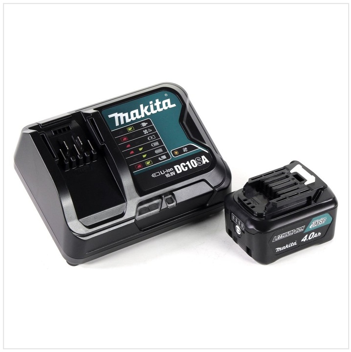 Actual product image Makita Power Source Kit 12V with 1x BL1041B battery 4.0Ah + DC10SA charger (10.8 V)