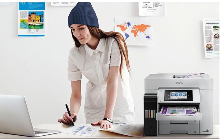 Actual product image Epson Ecotank ET-5880 MFP color 25ppm (Ink tank, Colour)