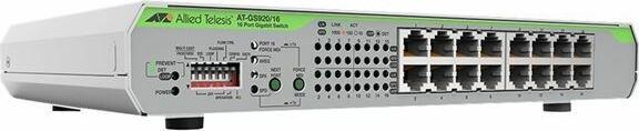 Actual product image Allied Telesis L2 UM. 16X GB INT. PSU DIP SW. (16 Ports)