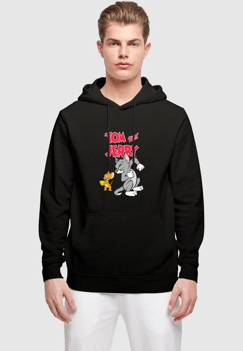 Produktbild Merchcode Tom and Jerry - Cheese Graphic Basic Hoody - 197689 (M)