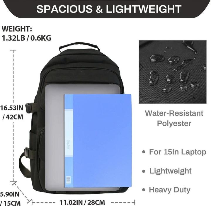 Actual product image Only-Bags.Store School backpack, travel backpack, laptop backpack