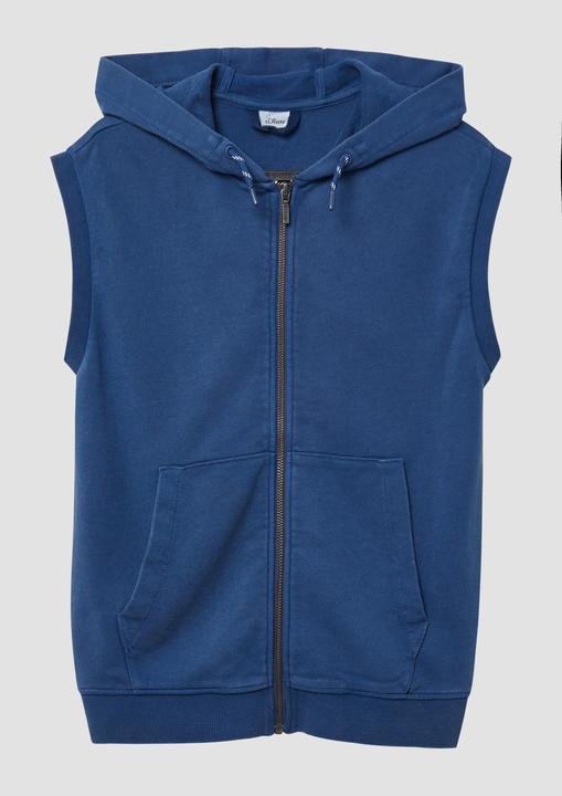 Immagine prodotto S.Oliver Indoor-Weste Gewaschene Sweat-Weste mit Kapuze (170, 176)