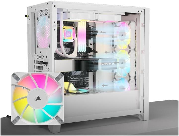 Produktbild Corsair iCUE 4000D RGB Airflow (mATX, Mini-ITX, ATX, E-ATX)