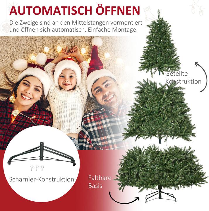 Actual product image Jamb Artificial Christmas tree LED (210 cm)
