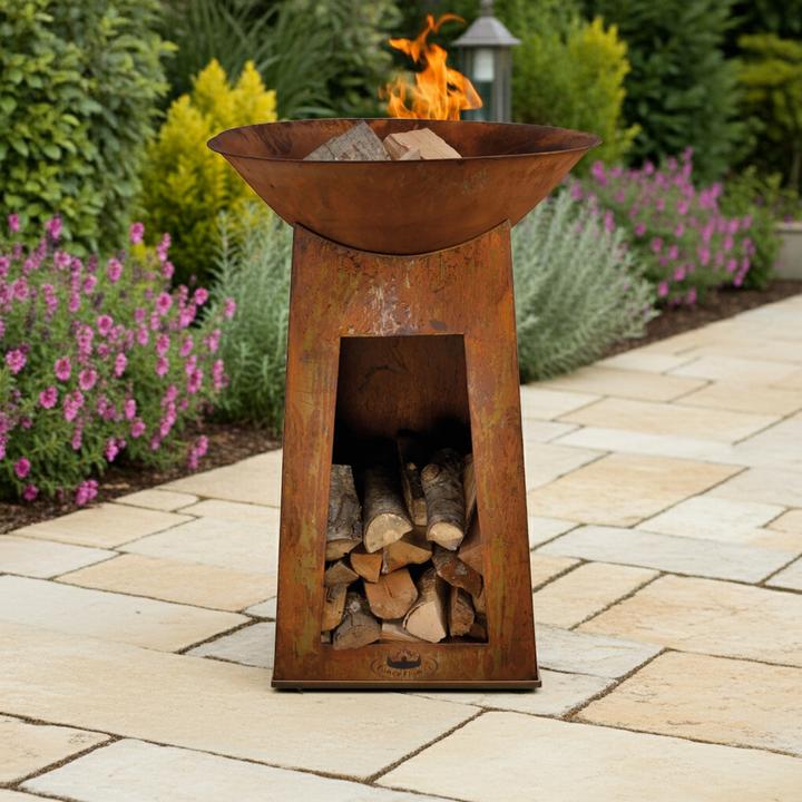 Actual product image Jet-Line Fireplace Cambridge 110 cm rostoptik (70 cm)