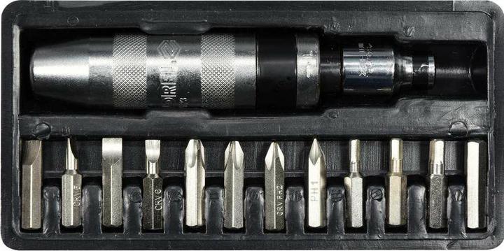 Produktbild Toya VOREL SCHLAGSCHRAUBER CHROM + 12 BITS 65123